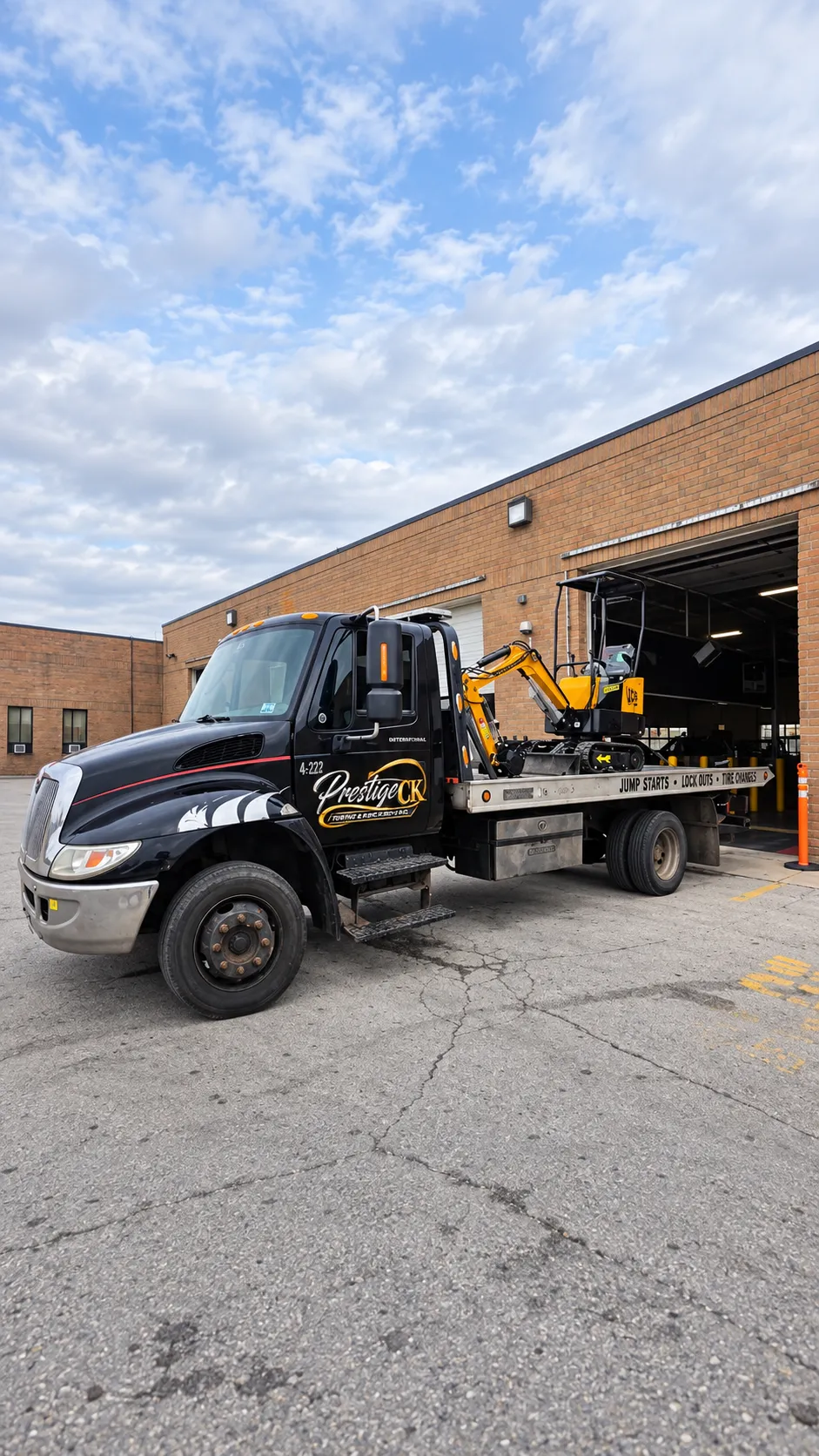Equipment transport — Prestige CK Towing